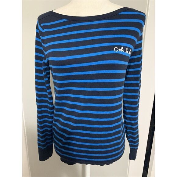 Banana Republic Striped Stretch Cotton t shirt top - Picture 1 of 7